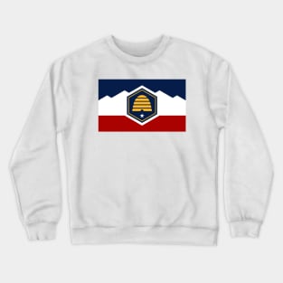 New Utah State Flag Crewneck Sweatshirt